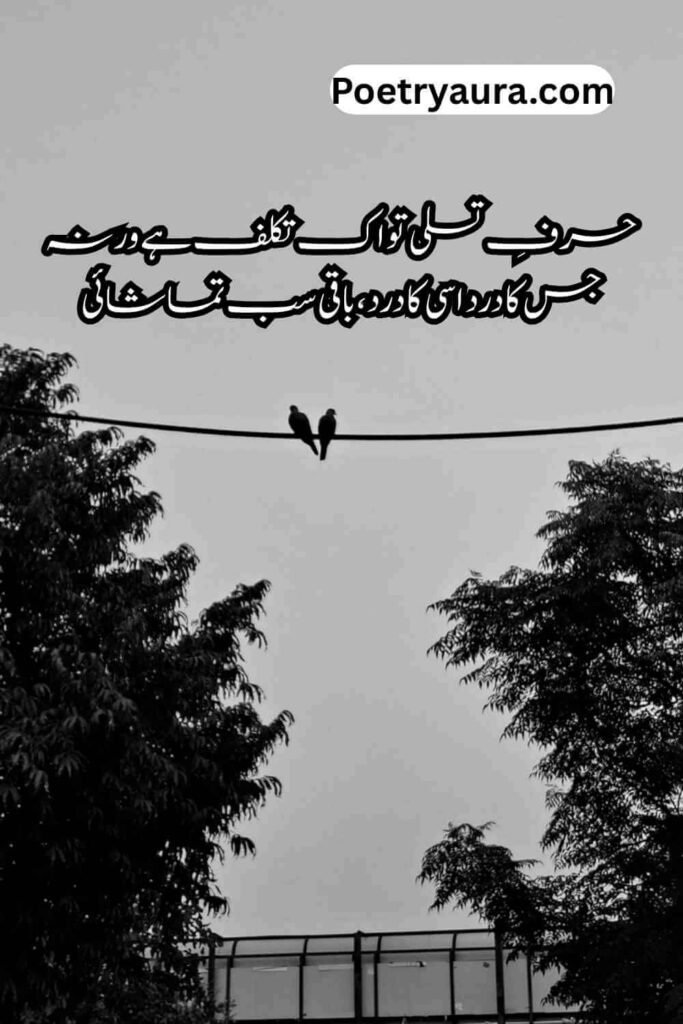 Best Sad Lines in Urdu