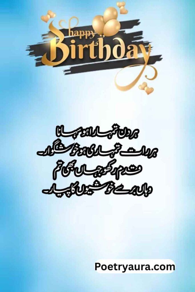 Salgirah Mubarak Birthday Shayari