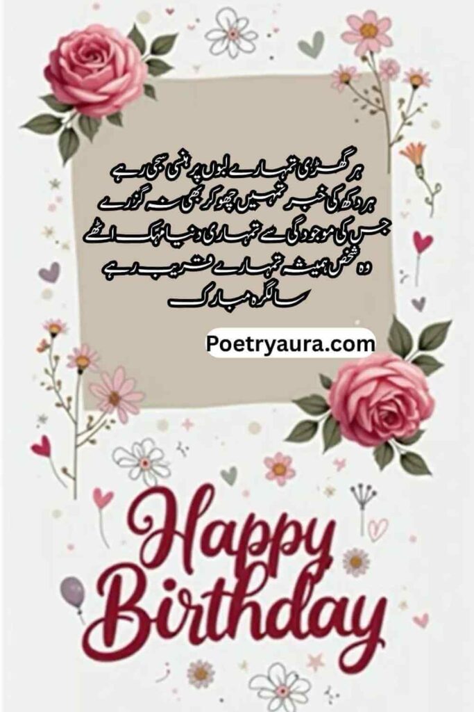 Happy Birthday Wishes in Urdu