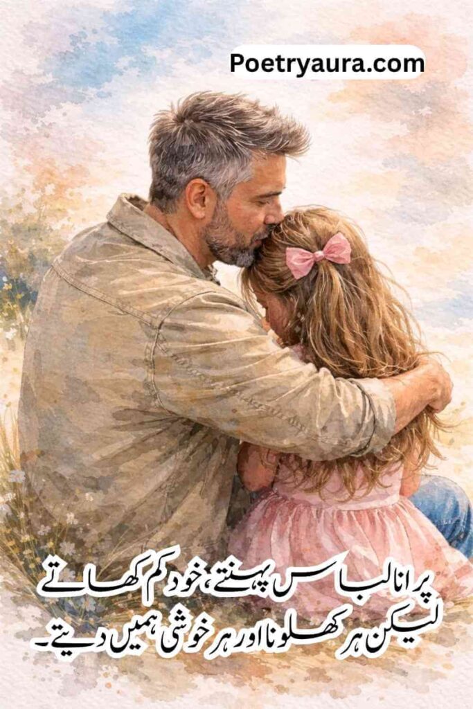 Father Poetry from Daughter in Urdu