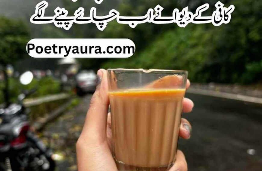 110+ Best Tea Poetry in Urdu Text - چائے پر شاعری​