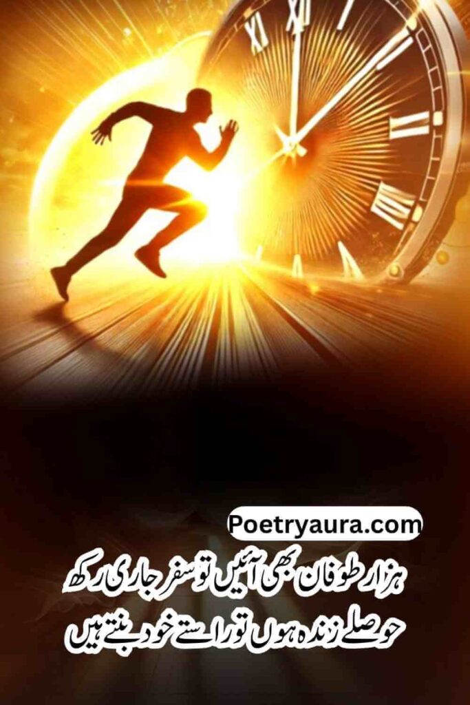 Powerful Motivational Poetry in Urdu
